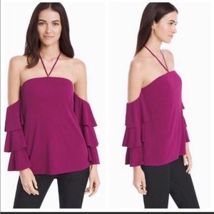 White House Black Market statement top EUC XS